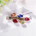 Alloy Diamond Earring Hairpin Set Pi-Mart