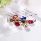 Alloy Diamond Earring Hairpin Set Pi-Mart