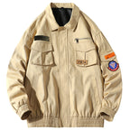 New Loose Casual Workwear Bomber Jacket