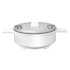 Multifunctional Electric Cooker Mini Noodle Cooker for Student Dormitory Bedroom Travel Folding Cooker Convenient Household Rice Pi-Mart