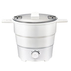 Multifunctional Electric Cooker Mini Noodle Cooker for Student Dormitory Bedroom Travel Folding Cooker Convenient Household Rice Pi-Mart