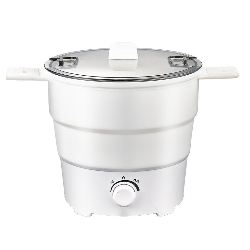 Multifunctional Electric Cooker Mini Noodle Cooker for Student Dormitory Bedroom Travel Folding Cooker Convenient Household Rice Pi-Mart