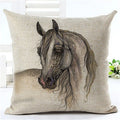 Horse pattern pillow pillowcase Lootquake LLC