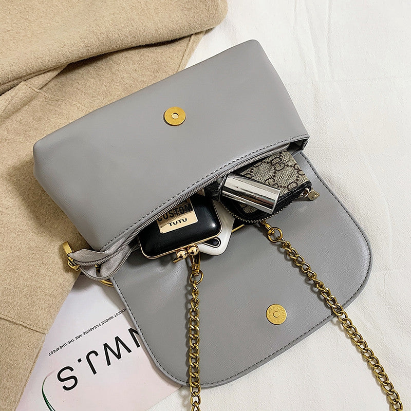 Ladies Personality Fashion Pin Top Handle Purse Leather Women Handbag Pi-Mart