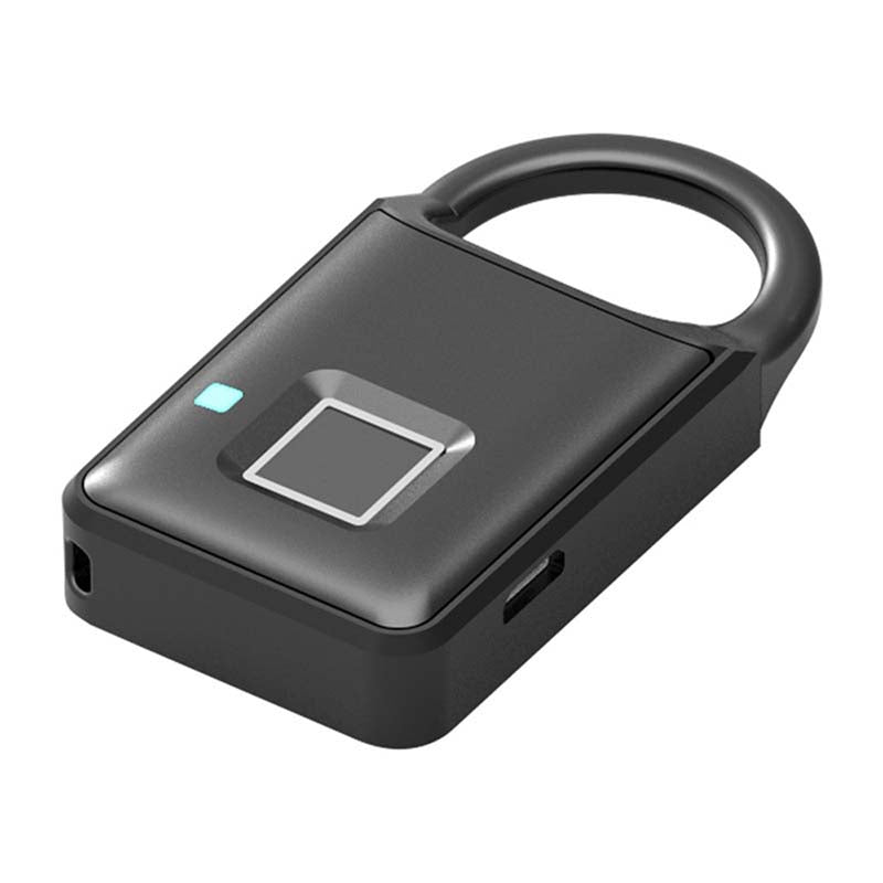 Fingerprint Lock Electronic Smart Padlock Household Locker Pi-Mart