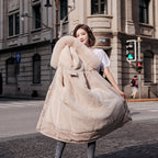 Lamb Wool-Lined Quilted Jacket for Women – Cozy &amp; Stylish Winter Essential