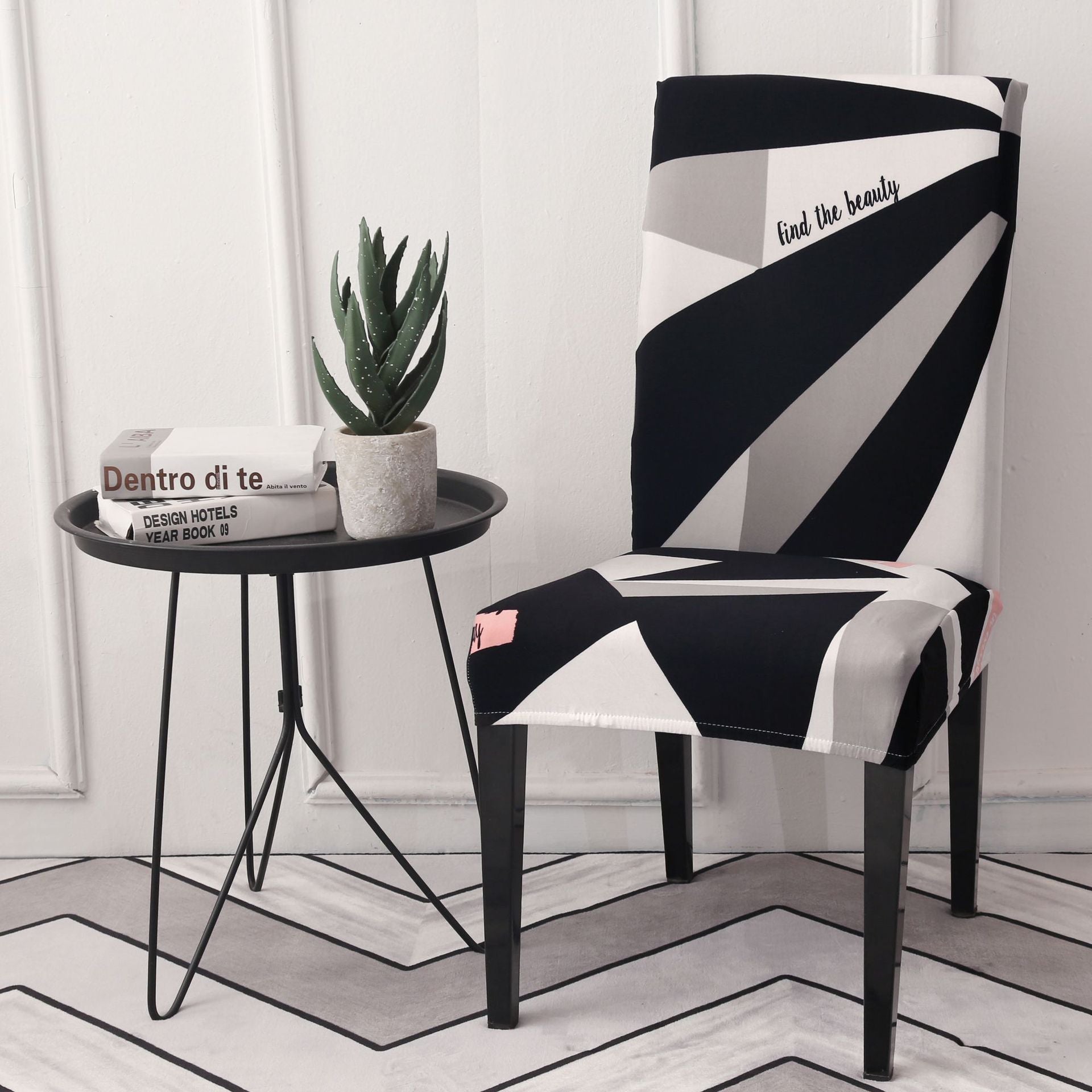 Elastic Home Chair Cover Dining Room Set One-Piece Cushion Pi-Mart