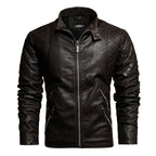 Men's Fashion Trendy Men Autumn And Winter Leather Jackets Pi-Mart