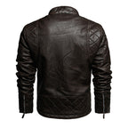 Men's Fashion Trendy Men Autumn And Winter Leather Jackets Pi-Mart
