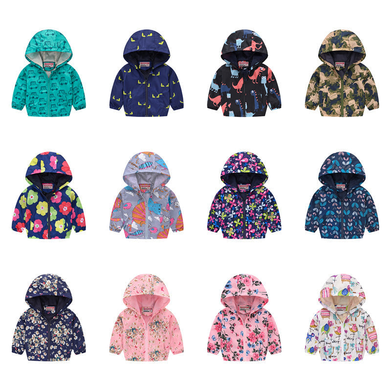 Boys And Girls Jackets Spring And Autumn Thin Pi-Mart