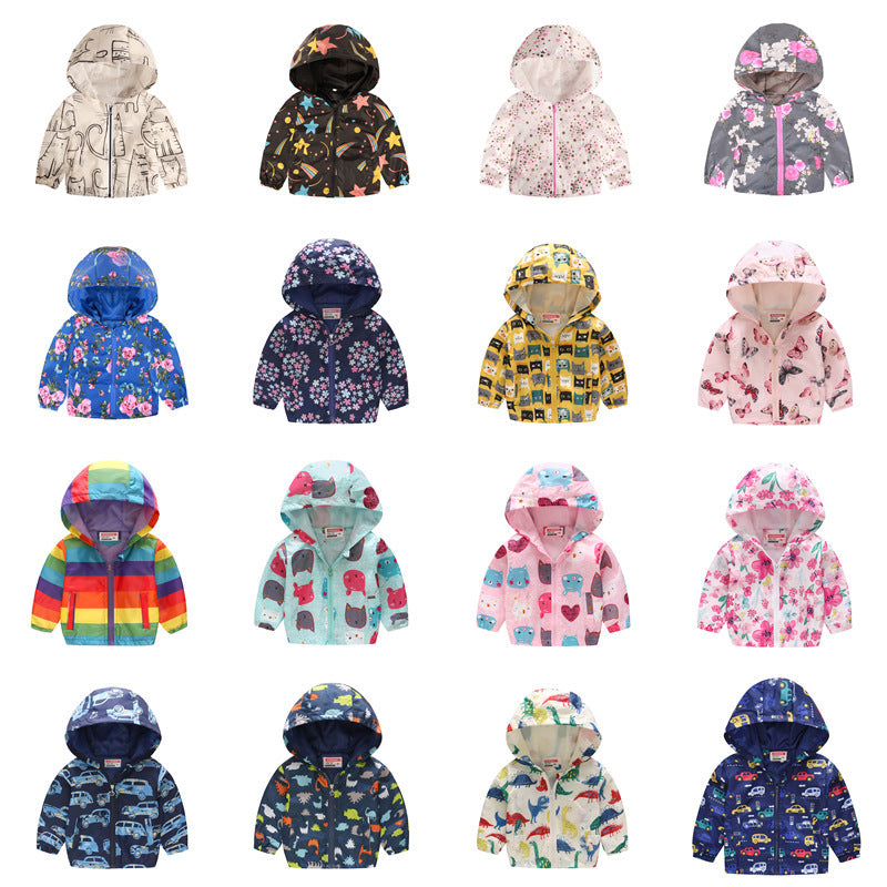 Boys And Girls Jackets Spring And Autumn Thin Pi-Mart