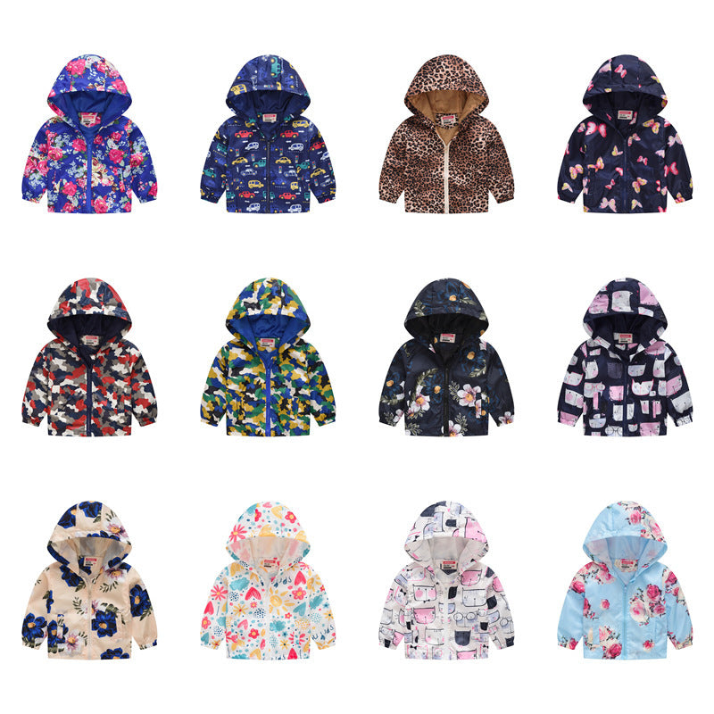 Boys And Girls Jackets Spring And Autumn Thin Pi-Mart