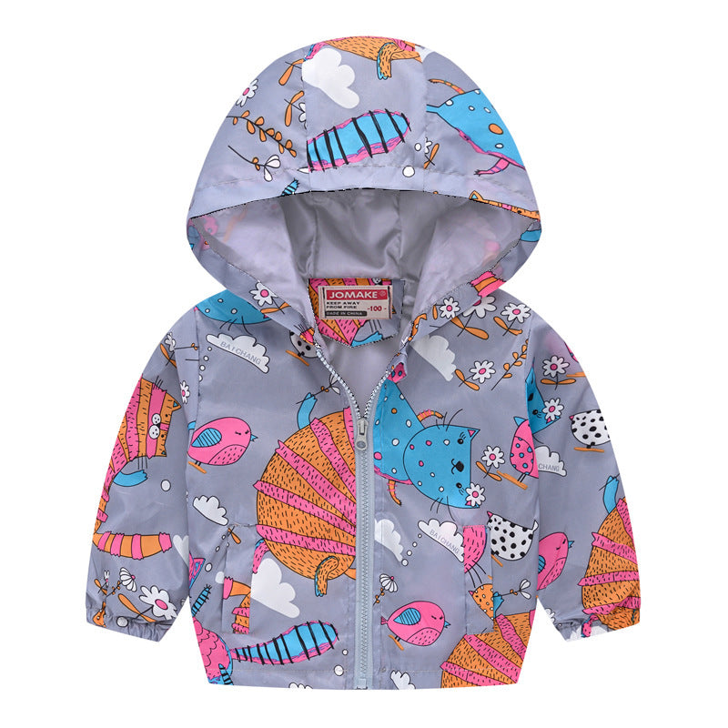 Boys And Girls Jackets Spring And Autumn Thin Pi-Mart
