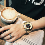Waterproof LED Dual Display Multi-function Quartz Watch Pi-Mart
