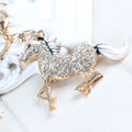 Zodiac Horse Horse Crystal Diamond Men's Keychain Lootquake LLC