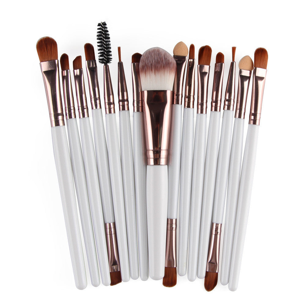 Set Of 15 Makeup Brushes Pi-Mart
