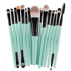 Set Of 15 Makeup Brushes Pi-Mart