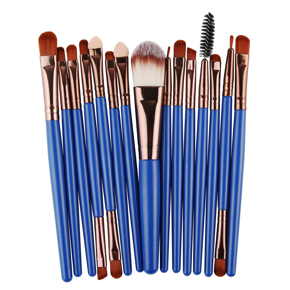 Set Of 15 Makeup Brushes Pi-Mart