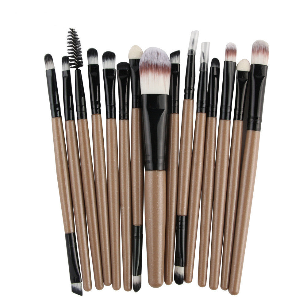 Set Of 15 Makeup Brushes Pi-Mart