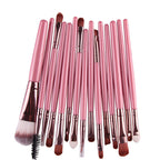 Set Of 15 Makeup Brushes Pi-Mart