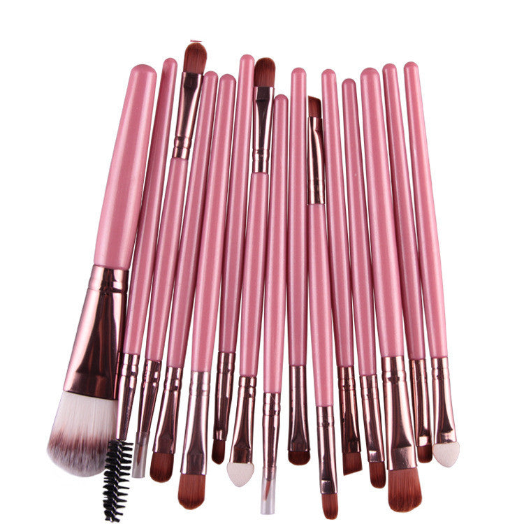 Set Of 15 Makeup Brushes Pi-Mart