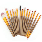 Set Of 15 Makeup Brushes Pi-Mart