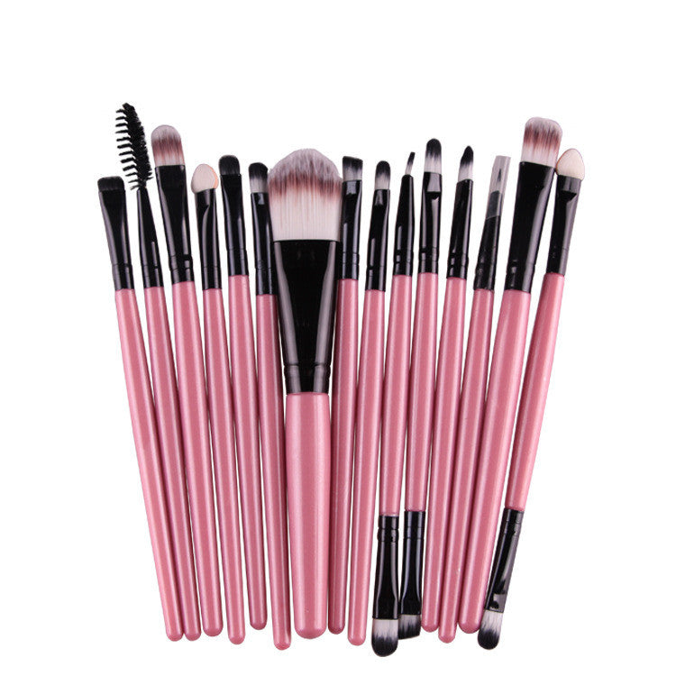 Set Of 15 Makeup Brushes Pi-Mart