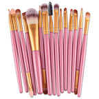 Set Of 15 Makeup Brushes Pi-Mart