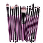 Set Of 15 Makeup Brushes Pi-Mart