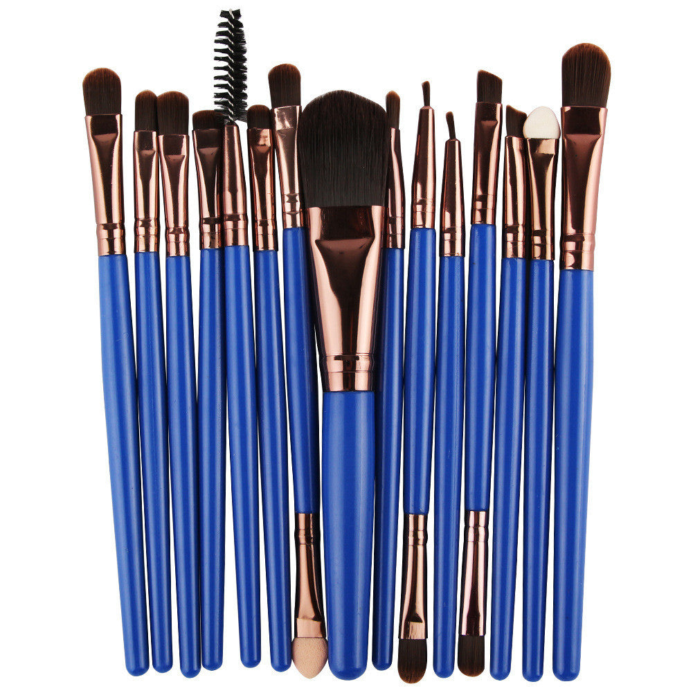 Set Of 15 Makeup Brushes Pi-Mart