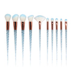 Multi Color Spiral Makeup Brush