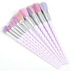 Multi Color Spiral Makeup Brush