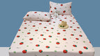 Cotton Elastic Bed Sheet Geometric Printed Fitted Sheet Elastic Bed Linen Mattress Cover Queen King Size bedding set Bedspread Pi-Mart
