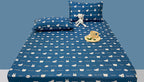 Cotton Elastic Bed Sheet Geometric Printed Fitted Sheet Elastic Bed Linen Mattress Cover Queen King Size bedding set Bedspread Pi-Mart