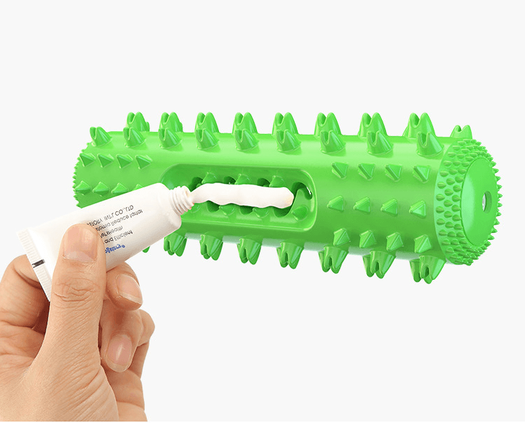 Pet Dental Delight: Interactive Dog Toothbrush And Teething Toy Lootquake LLC
