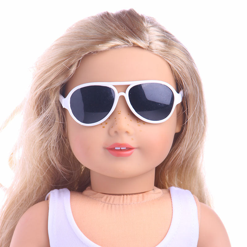 18-inch American Girl Doll Oval Glasses Doll Accessories Pi-Mart