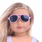 18-inch American Girl Doll Oval Glasses Doll Accessories Pi-Mart