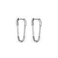 Paper Clip Earring Small Pin Ear Buckle Men's And Women's Earring Pi-Mart