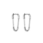 Paper Clip Earring Small Pin Ear Buckle Men's And Women's Earring Pi-Mart