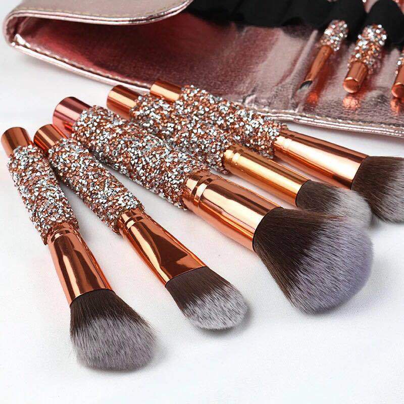 Ten New Diamond-Encrusted Makeup Brushes Pi-Mart