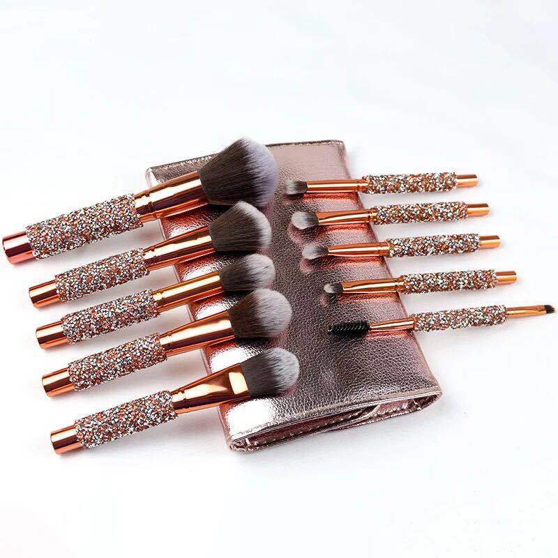 Ten New Diamond-Encrusted Makeup Brushes Pi-Mart