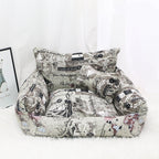 Pet Supplies Autumn And Winter Sofa Pet Nest Canvas Pi-Mart