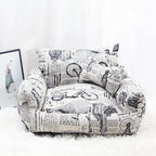 Pet Supplies Autumn And Winter Sofa Pet Nest Canvas Pi-Mart