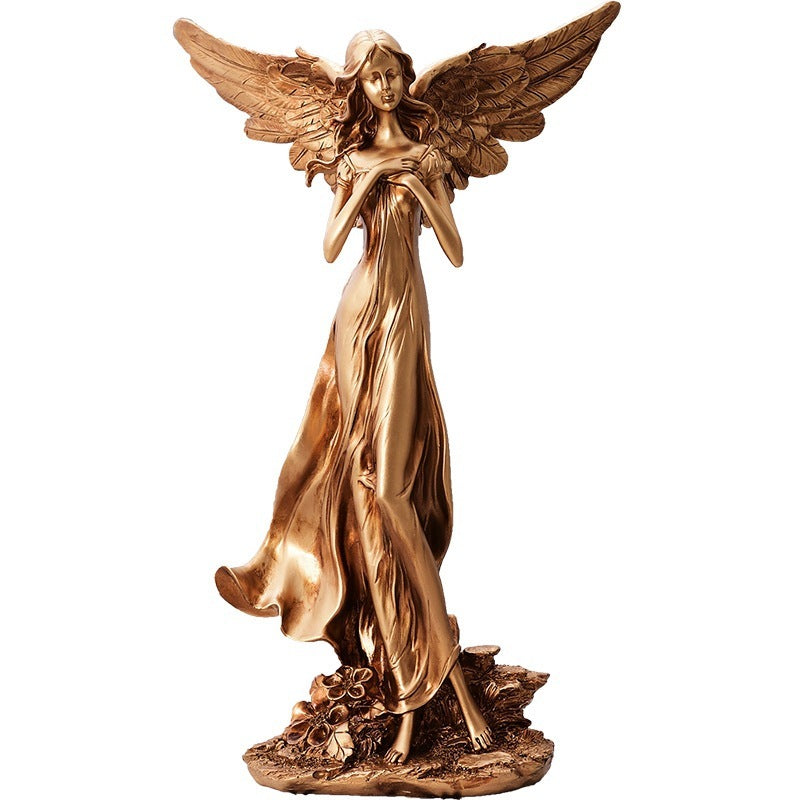 Sculpture Angel Goddess Character Home Art Gifts Pi-Mart