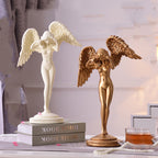 Sculpture Angel Goddess Character Home Art Gifts Pi-Mart