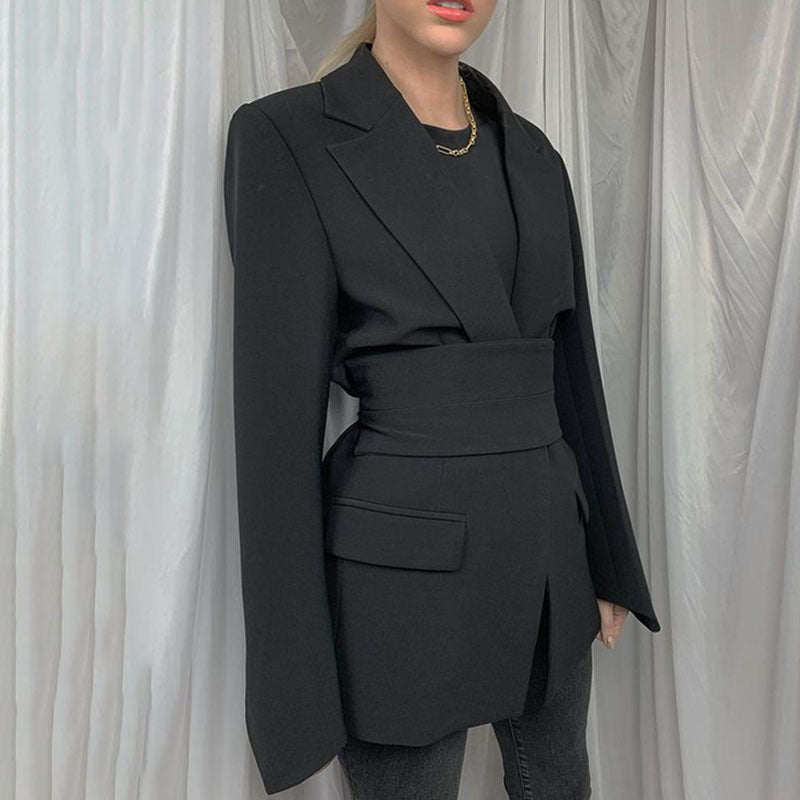 Women's Suit Jackets Top Waist Slimming Elegant Small Suit Pi-Mart