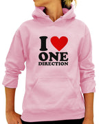 Love ONE DIRECTION Print Hoodie Pi-Mart