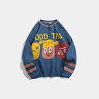 Lazy Wind Cartoon Sweater Women Wearing Student Jackets For Autumn And Winter Pi-Mart