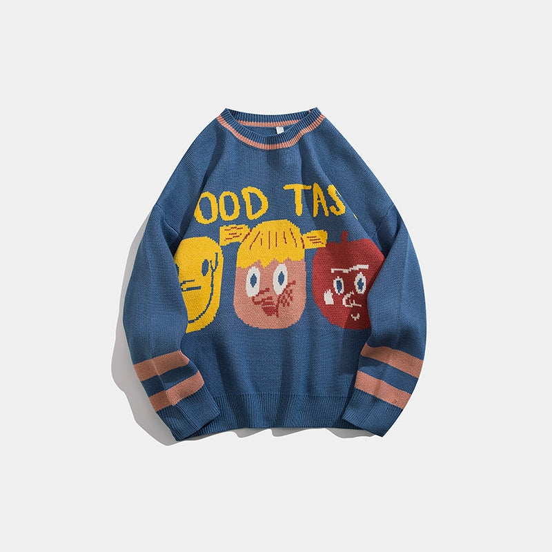 Lazy Wind Cartoon Sweater Women Wearing Student Jackets For Autumn And Winter Pi-Mart