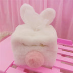 Generation Of Cartoon Plush Pumping Box Plush Bunny Doll Cute Cartoon Paper Towel Cover Paper Towel Cover